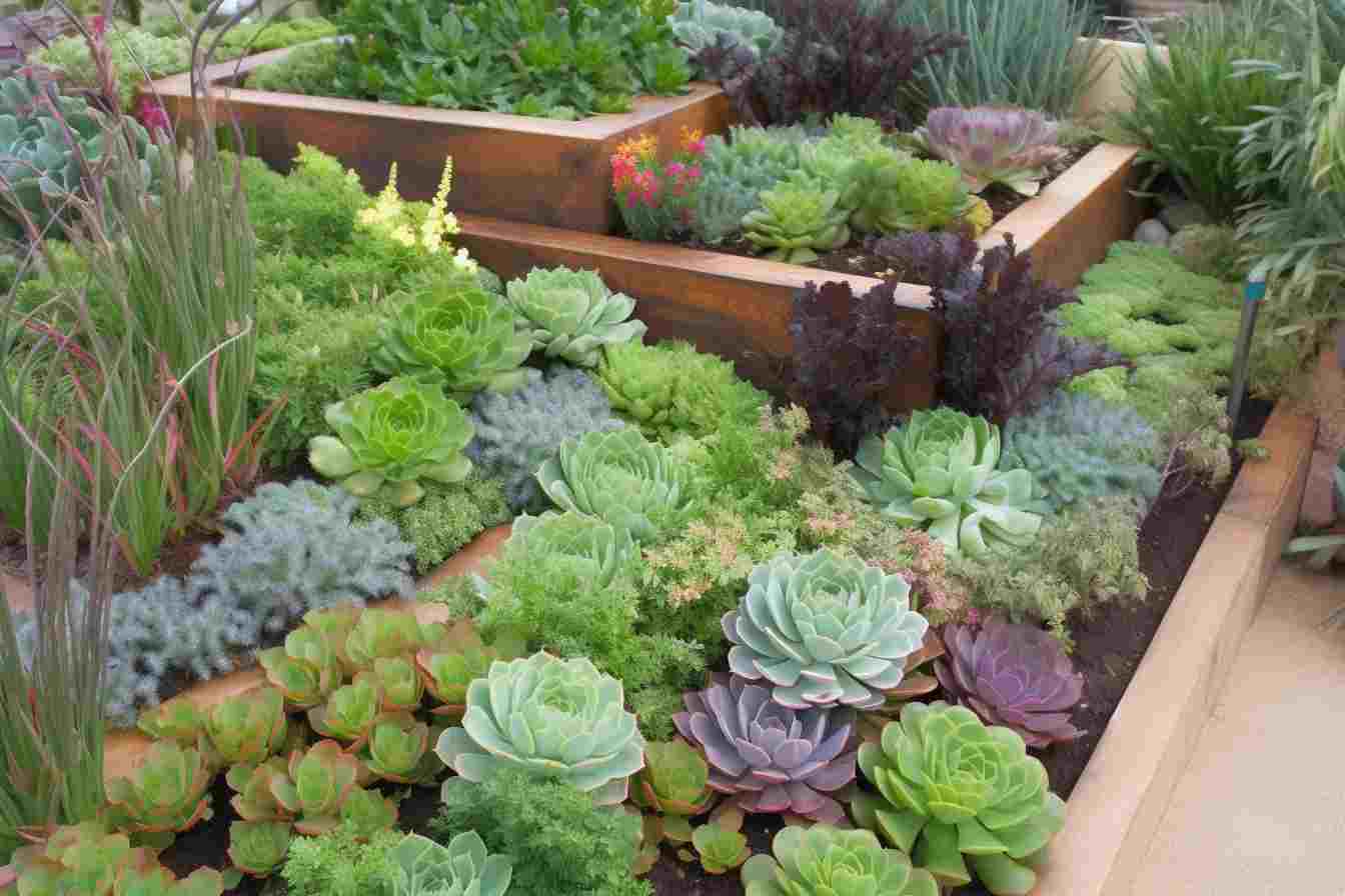 10 Succulent Flower Bed Ideas: Add a Drought-Tolerant Touch to Your ...