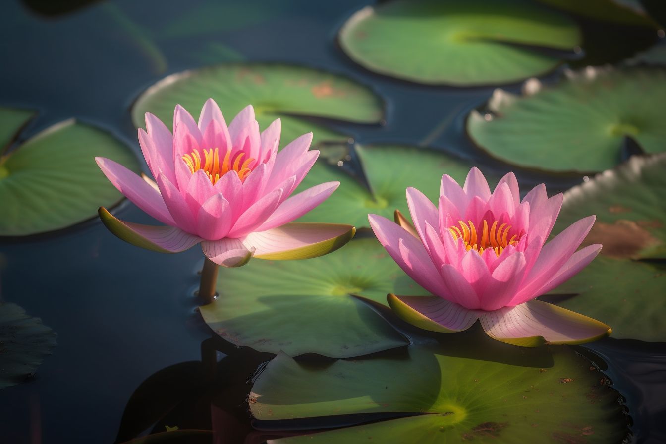 Water Lily Flowers 